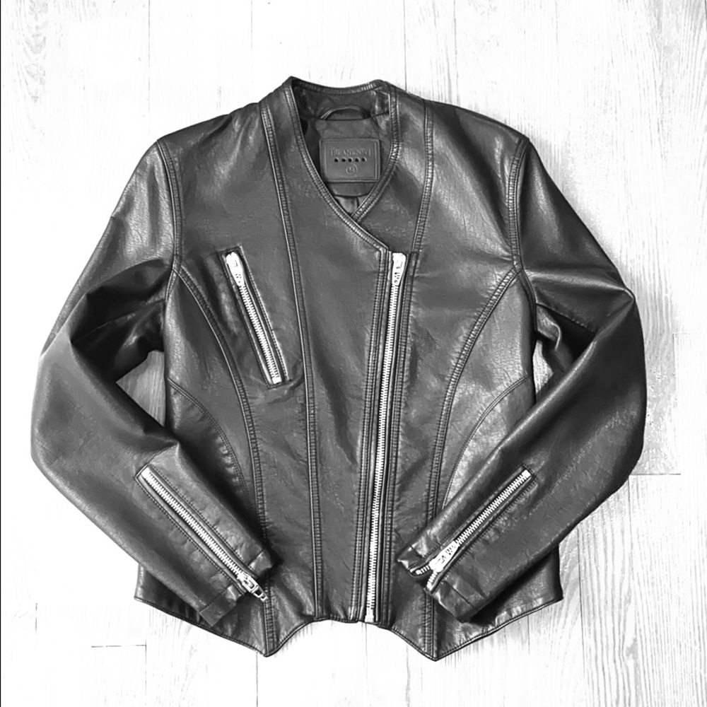 BlankNYC Faux Leather Moto Jacket